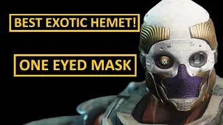 D2 FORESAKEN: BEST EXOTIC HEMET - ONE EYED MASK! GAMBIT