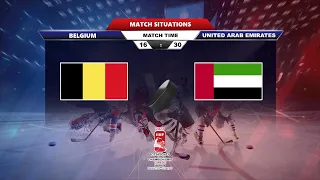 BEL - UAE | 2023 IIHF Ice Hockey World Championship Division II - Group B | 18 APR 2023