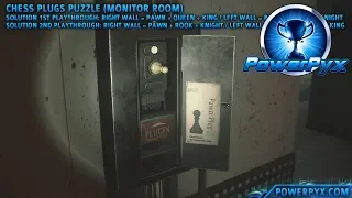 Resident Evil 2 Remake - Sewers Chess Plugs Puzzle Solution (1st & 2nd Playthrough Solution)