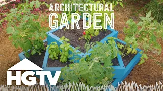 Way to Grow: DIY Architectural Garden | HGTV