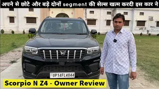 Mahindra Scorpio N Z4 Petrol Manual Ownership Review | Scorpio N Z4 Owner Review 2023