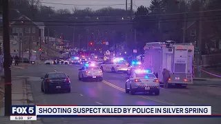 Man dead after firing on police in Silver Spring, authorities say | FOX 5 DC