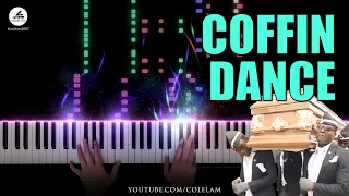 Astronomia Coffin Dance Piano Tutorial | Cole Lam