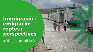 Immigració i emigració: reptes i perspectives amb Eduardo Rojo