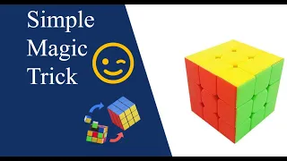 Impress your friends with this simple Rubik's Cube magic trick