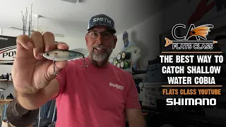 The Best Way To Catch Shallow Water Cobia - Flats Class YouTube