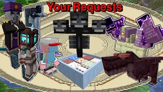 Minecraft |Mobs Battle| Your Requests