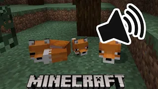 WHAT DOES THE FOX SAY but every line of the song is a Minecraft SOUND