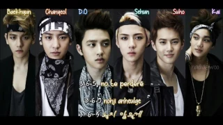 EXO-K - 3.6.5 [ Sub Español /Romanizacion/Hangul] (Color Coded) David GfClevenger