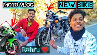 College girls go crazy || Cute girls  Reaction for new Bullet Bike ||