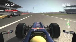 F1 2010 ★ Online ★ 7th to 1st at First Corner