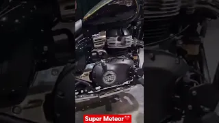 Super Meteor 650 launched soon 😍| Twin Cylinder | #famous #viralvideo #shorts #royalenfield #r15