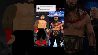 Evolution of Roman Reigns In WR2D #wwe #wr2d #romanreigns #shorts