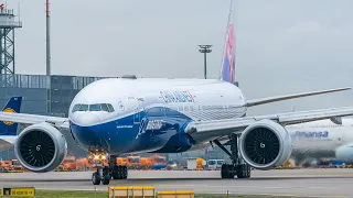 (4K) - Frankfurt Airport - 20 Minutes Of PlaneSpotting -  36 Aircraft Landing and Takeoff