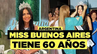 Miss Buenos Aires tiene 60 años! Y quiere ser Miss Argentina