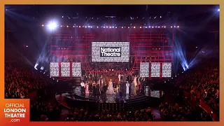 National Theatre 60th Anniversary performance, with Joseph Fiennes opening | Olivier Awards 2024