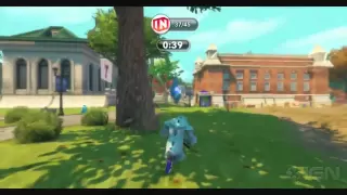 Disney Infinity Walkthrough - Monsters University: "Campus Collector Bike" Challenge