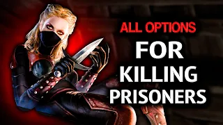 Skyrim ٠ All Options for Killing Prisoners