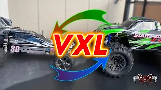 Traxxas Stampede BL-2S | VXL UPGRADE