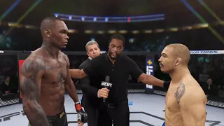 Israel Adesanya vs Jose Aldo (EA Sports UFC 4)
