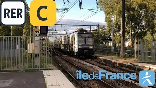 [RER C] Arrivé et départ d’une UM Z20900 IDFM