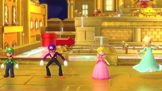 Super Mario Party – Kamek’s Tantalizing Tower – Luigi vs Peach vs Waluigi vs Rosalina