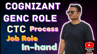 All about Cognizant Genc Role || PAT || CTC & In Hand Salary || Job Roles || Changed process