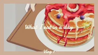 Vlog 1 | What I eat in a day - restriction 573 calories (TW)