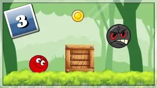 New Super Adventures! Ball Hero Adventure: Red Bounce Ball Gameplay/Walkthrough #3