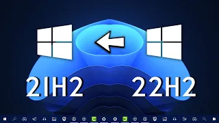 Windows 10 22H2 to 21H2 Downgrade | Unistall Windows 10 22H2 Update | Fix FPS Drop & 100% Disk