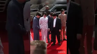 BTS Arriving at Grammy with Bang PD