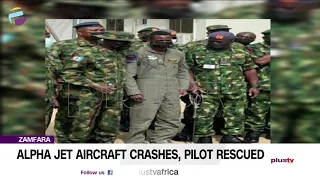 Alpha Jet Aircraft Crashes, Pilot Rescued | NEWS