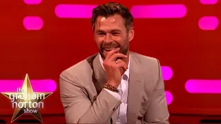 Chris Hemsworth's Son Channels His Inner Thor | The Graham Norton Show