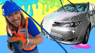 Carwash for Kids with Handyman Hal | Fun at the Car Wash