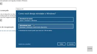 Como Resetar O PC Com Windows 10 Para As Configurações De Fábrica ( Sem Disco De Instalação )