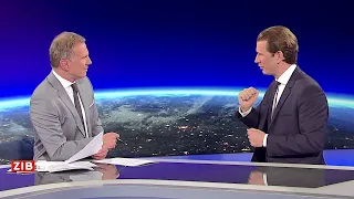 30.04.2019 - Interview Sebastian Kurz -  ORF-Gesetz / FPÖ gegen ORF und Armin Wolf / Ratten-Gedicht