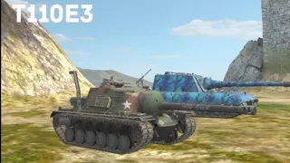 World of Tanks Blitz T110E3 Replay