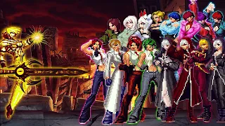 [KOF Mugen] Phoenix Orochi Vs 16 Ultimate Female Fighters Team