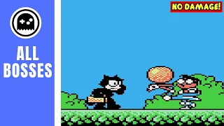 Felix the Cat (NES) - All Bosses - (No Damage)