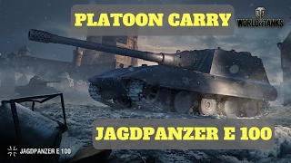World of Tanks || JgPzE100 carry game on Fisherman's bay. 7k damage and High Caliber.