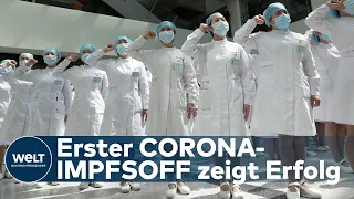 CHINA: Erstmals zeigt an Menschen getesteter Corona-Impfstoff kleine Erfolge