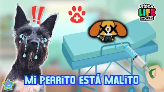 NUESTRO PERRITO está MUY MALITO 😢Toca Life World