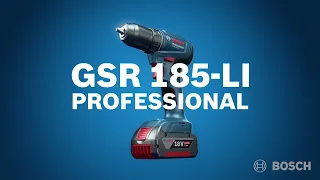 PROMIX 18V送電池強檔首推 GSR 185-LI 18V 鋰電免碳刷電鑽/起子機