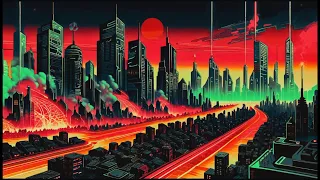 Dystopian Sunset 🌅 Golden Hour ~ Synthwave / Chill Synth / Retrowave / Sunset Mix 🌈