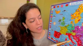ASMR~ Soft Geography Teacher Europe