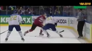 Хоккей Казахстан-Латвия 1:2 Чемпионат мира-2016 / Ice Hockey Worlds Kazakhstan vs Latvia
