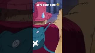 Zoro getting lost be funny 😭