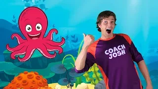 The Octopus Dance | Coach Josh Fitness Video for Toddlers