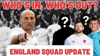 ENGLAND SQUAD UPDATE | Who's IN Who's OUT?