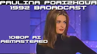 Paulina Porizkova - Arsenio Hall Show remastered (1992)